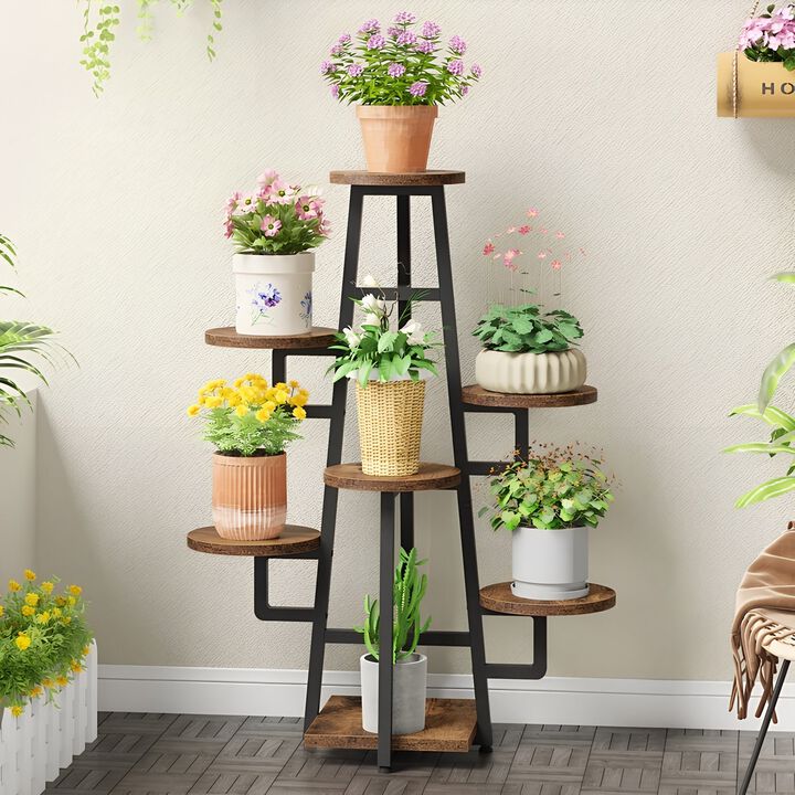 Tribesigns 7-Tier Plant Stand Plant Pots Holder Rack Flower Stand