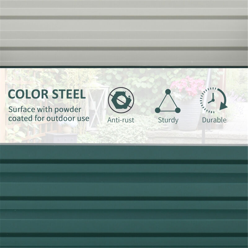 Raised Garden Bed for Outdoor Planting and Vegetable Growing