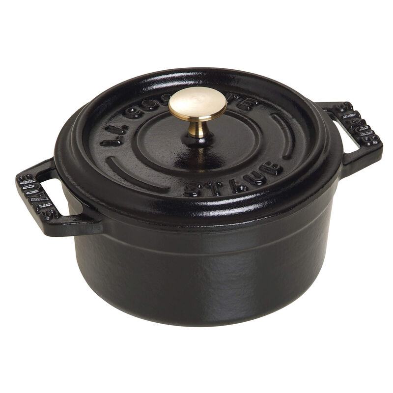 Staub Cast Iron 0.25-qt Mini Round Cocotte
