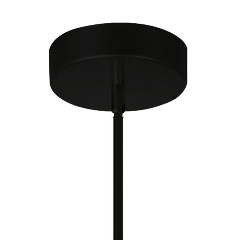 Oskil LED Integrated Chandelier With Black Finish