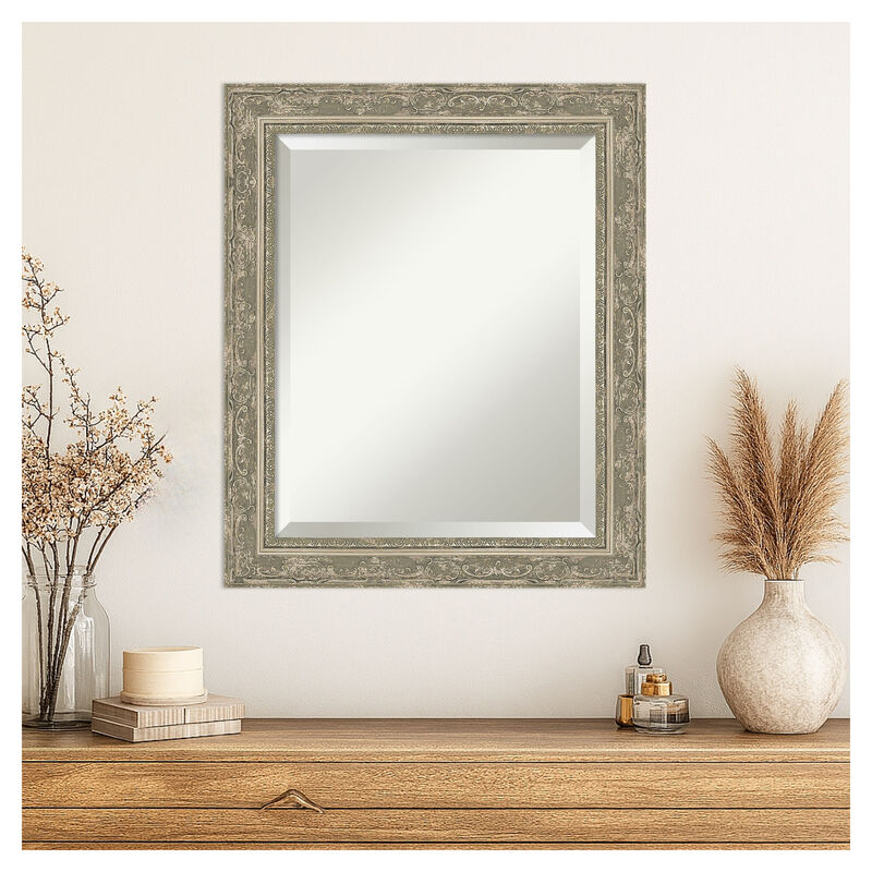 Filigree Beveled Framed Wall Mirror image number 1