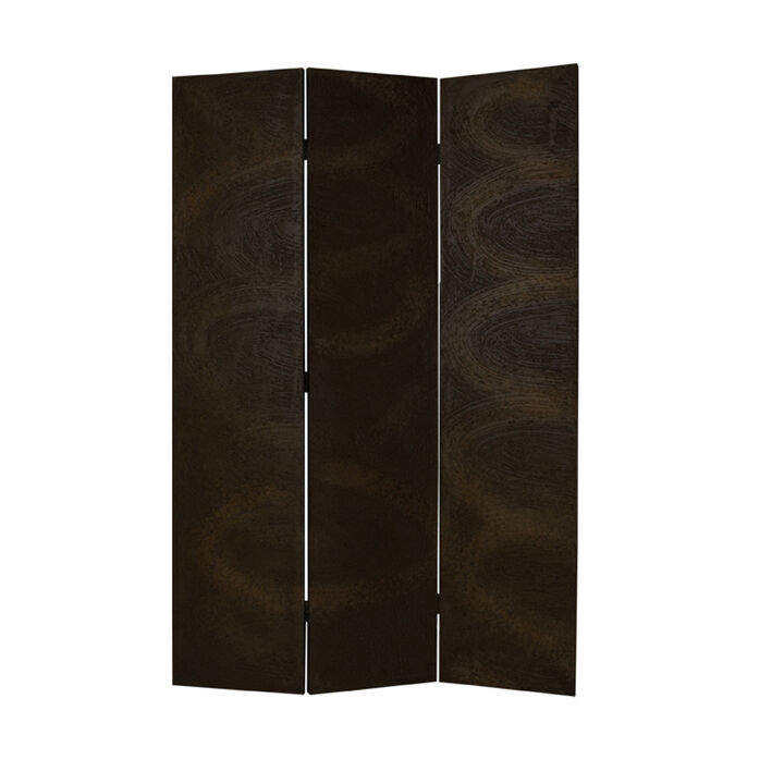 Folding Wood and Canvas Screen for Modern Home and Office Decor