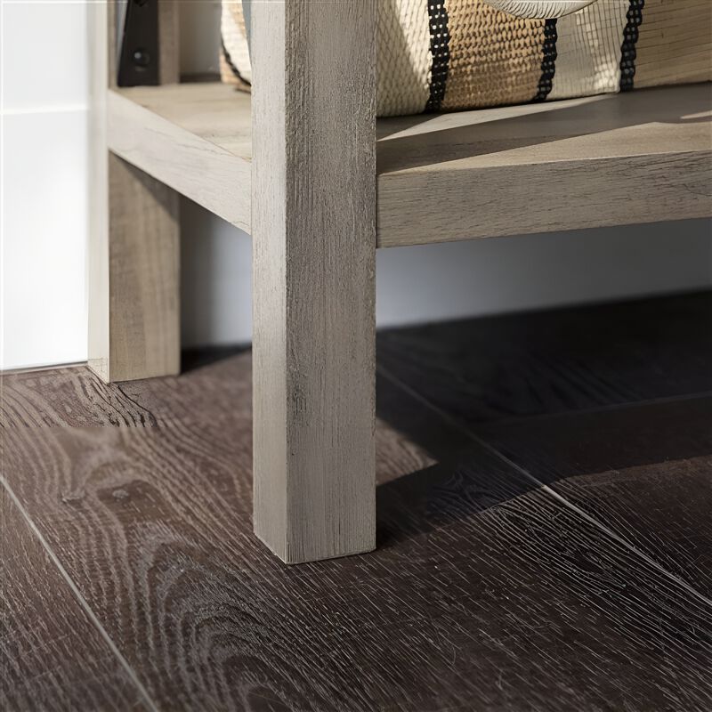 Rustic Industrial Entryway Console Table – Farmhouse Style Sofa Table for Living Room or Hall