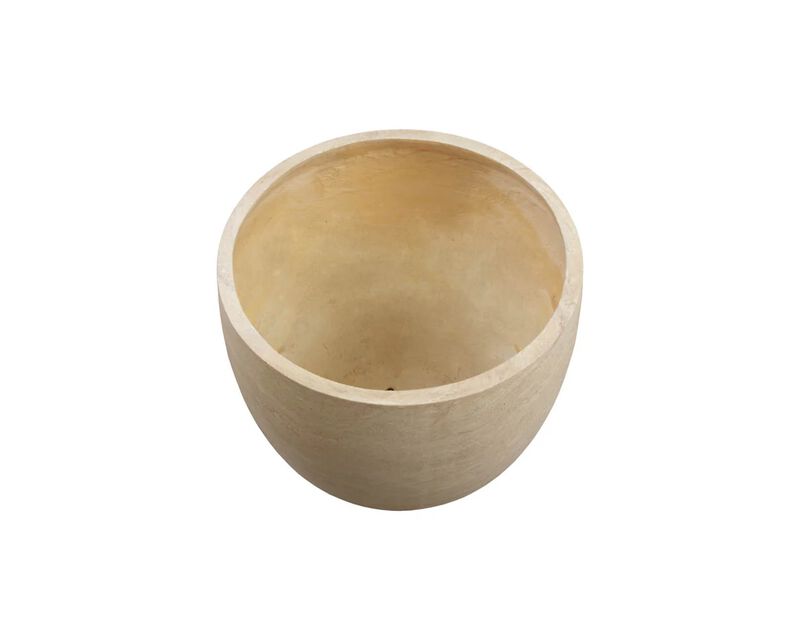 Aster Small Travertine Look Planter image number 1
