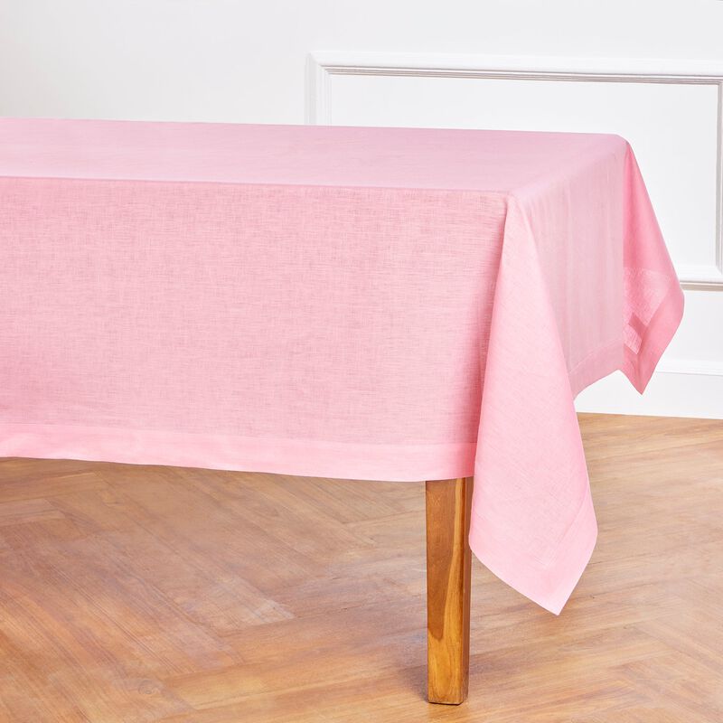Solino Home Fete 100% Linen Tablecloth &ndash; Handcrafted, Machine Washable, Perfect for Holiday and Everyday Dining