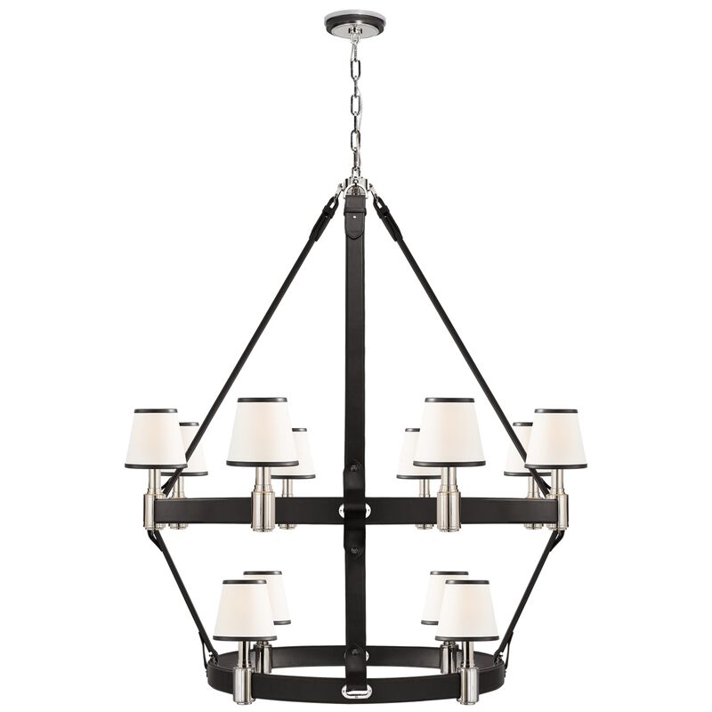 Riley Lrg 2 Tier Chandelier
