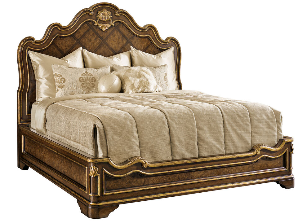 Aria King Panel Bed