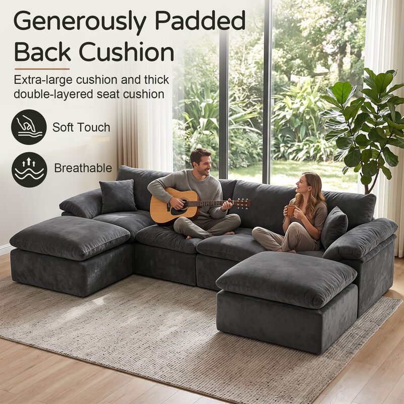 Swirl Modular Sectional Sofa image number 6