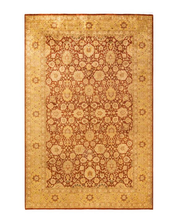 Mogul, One-of-a-Kind Hand-Knotted Area Rug  - Brown, 6' 2" x 9' 4"