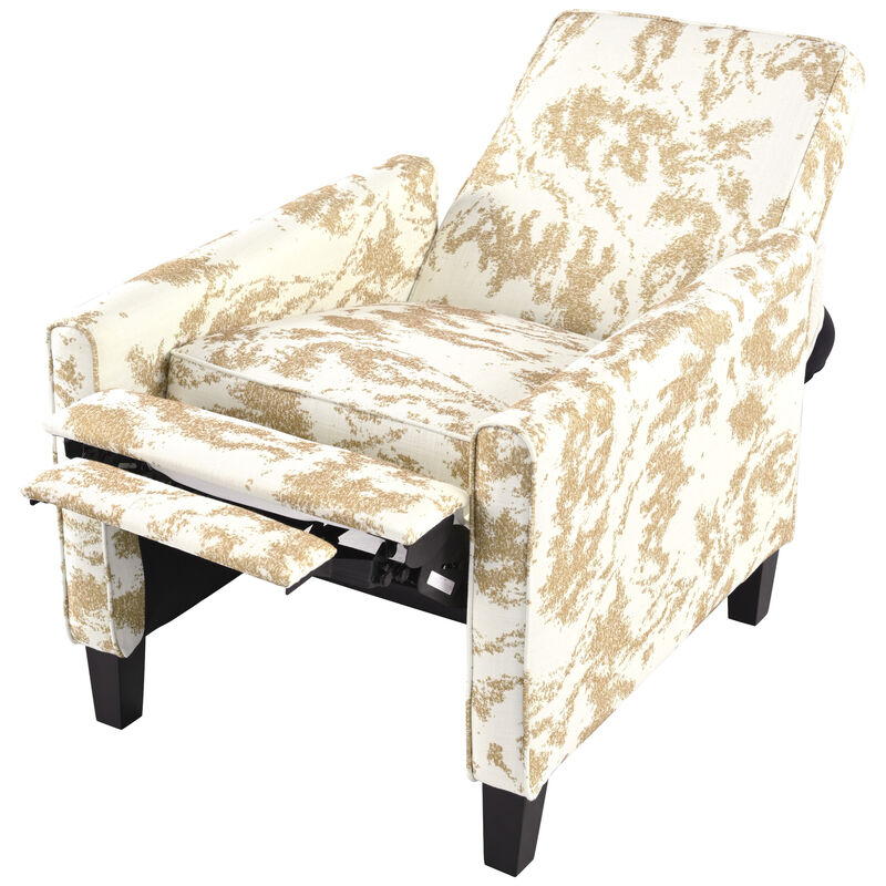 Merax Push Back Recliner Chair Armchair