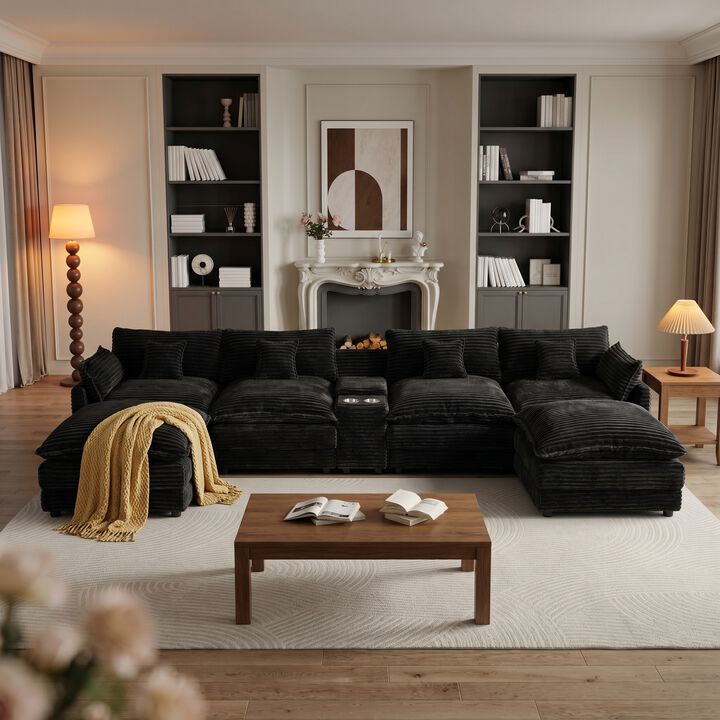 Plosbe U Shaped Sectional