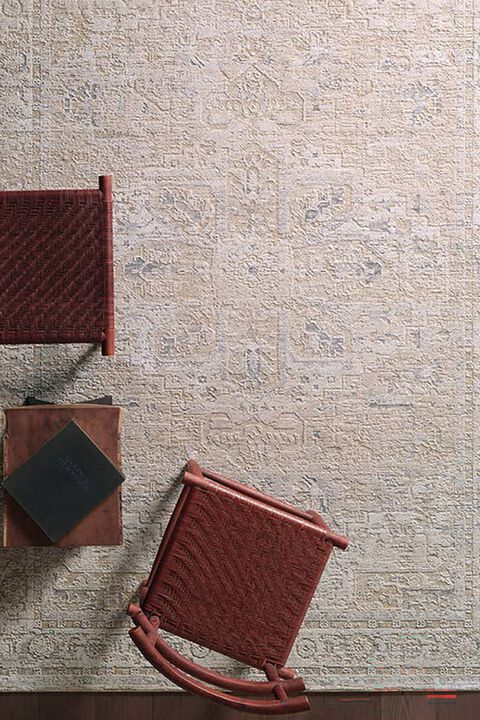 Zarif Kabul Summer Sand 7'6" x 9'6" Rug
