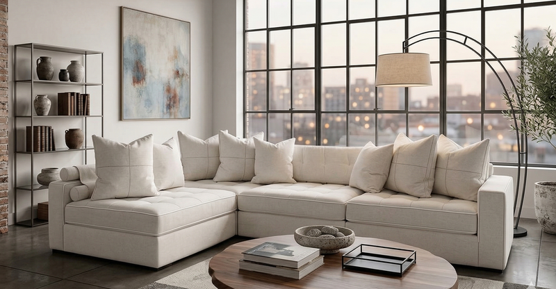 Noah 4 Piece Sectional image number 1