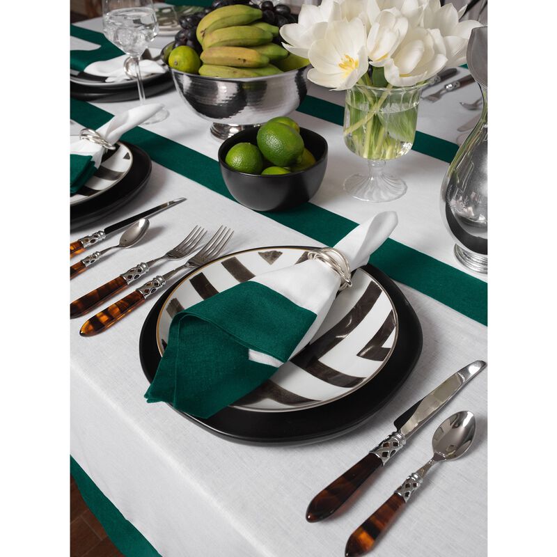 Christmas Linen Table Runner - Contempo, Solino Home