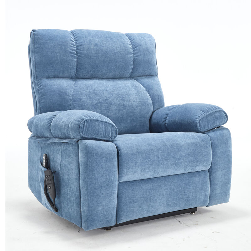 Merax Oversized Power Lift Recliner Chair with Massage & Heat image number 0