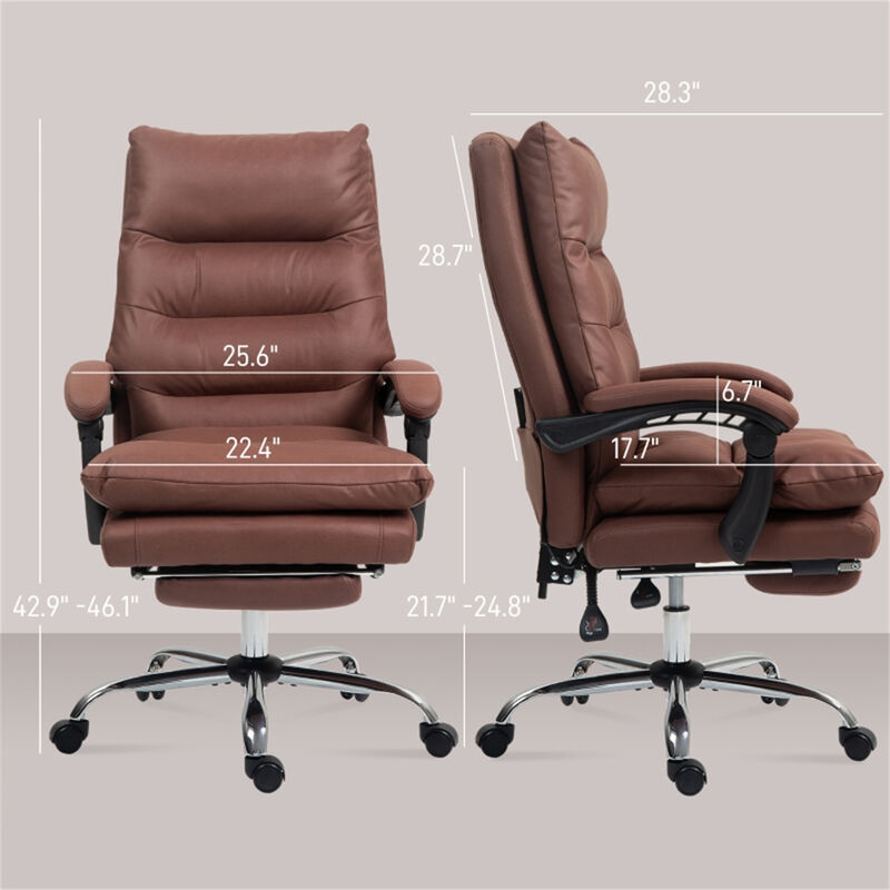 Ergonomic Office Chair with Built-in Massage Function &ndash; Comfortable and Adjustable Desk Chair