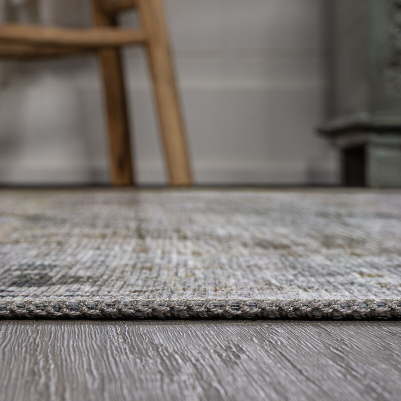 Alanya Ornate Medallion Machine-Washable Area Rug