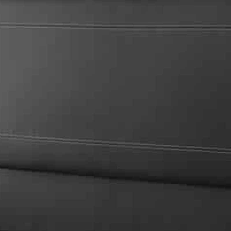 Pine Wood/ Bonded Leather Queen Size Bed In Black - Benzara