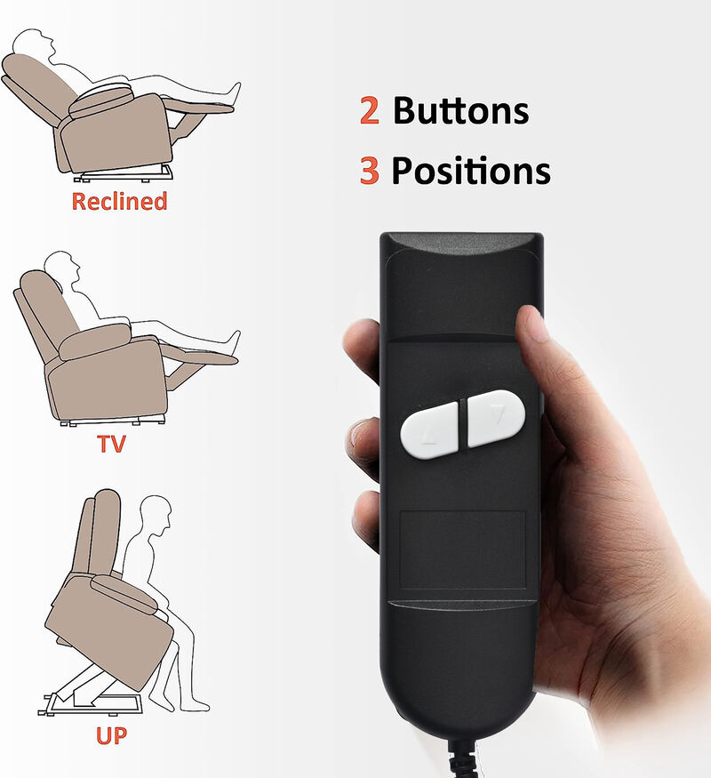Streamdale Elderly Power Lift Recliner Chair with Remote Control