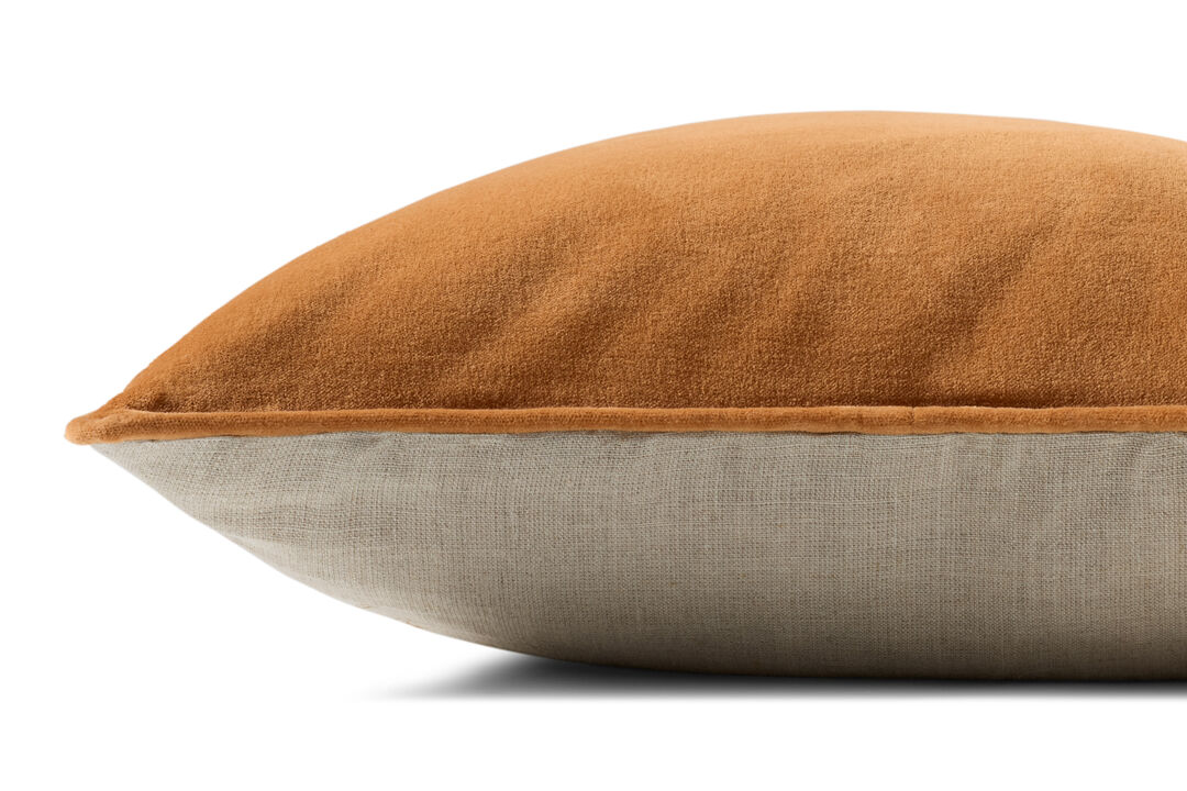 Lydia Rust 26''x26'' Pillow Cover Only