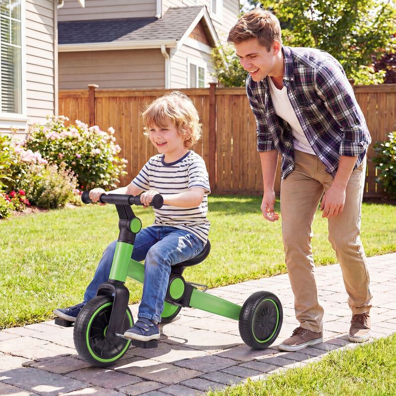5 in 1 Kids Bike for Toddlers with Pedal Conversion and Balance Mode image number 4