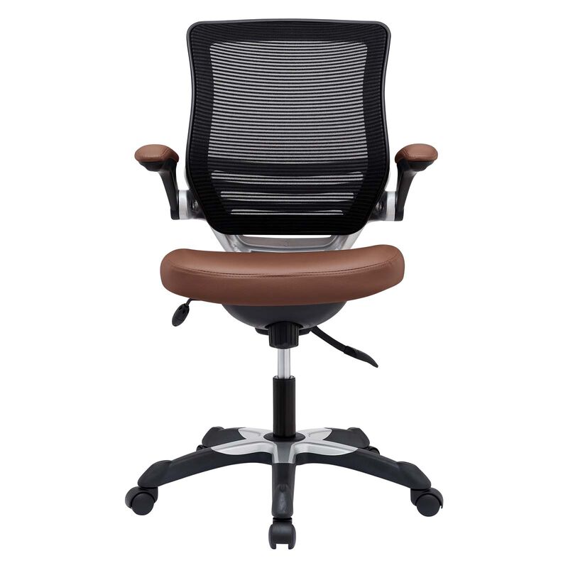 Modway Furniture - Edge Vinyl Office Chair image number 6