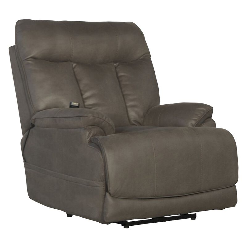 Catnapper Anders Power Lay Flat Recliner with Power Headrest, Power Lumbar, Heat & Massage