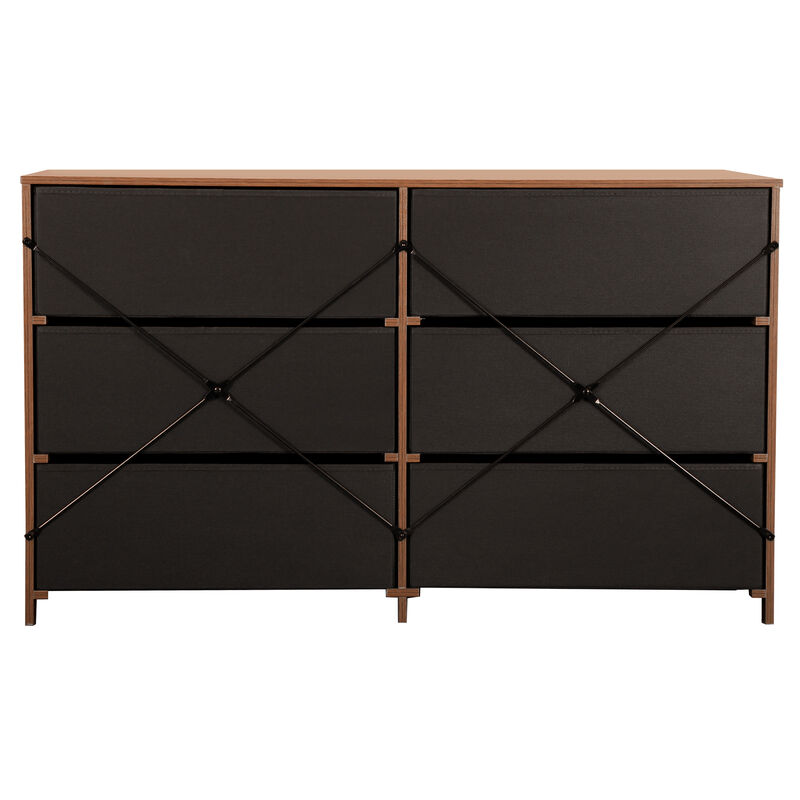 Stofto Large Fabric Drawers Dresser image number 5