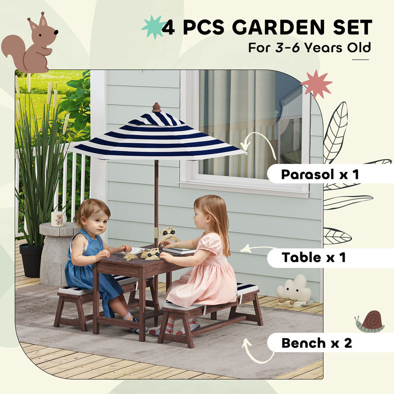 Kids Table for Outdoor Fun &ndash; Picnic Table for Backyard, Crafts, and Snacks image number 4