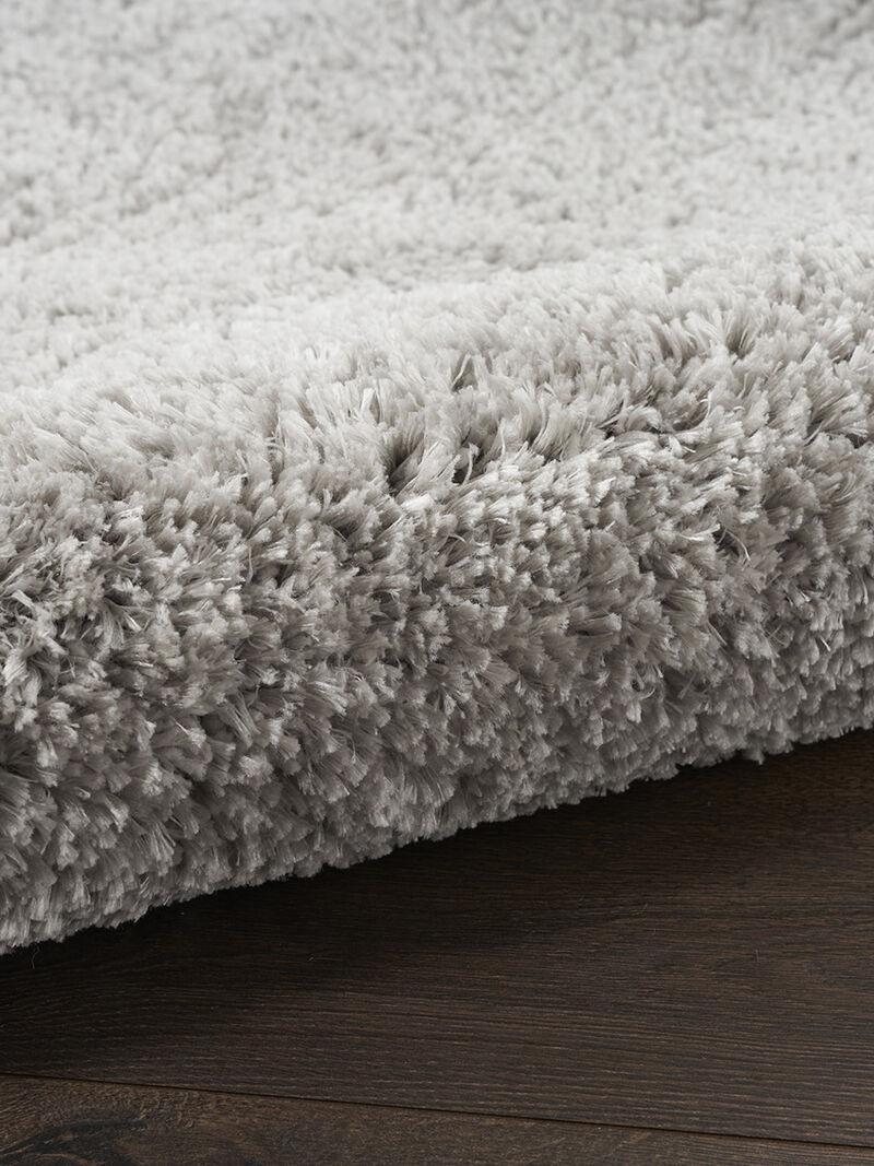 Dreamy Shag DRS05 Silver 7'10" x 9'10" Rug