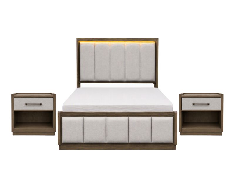Viola Queen 3-Piece Bedroom Set image number 0
