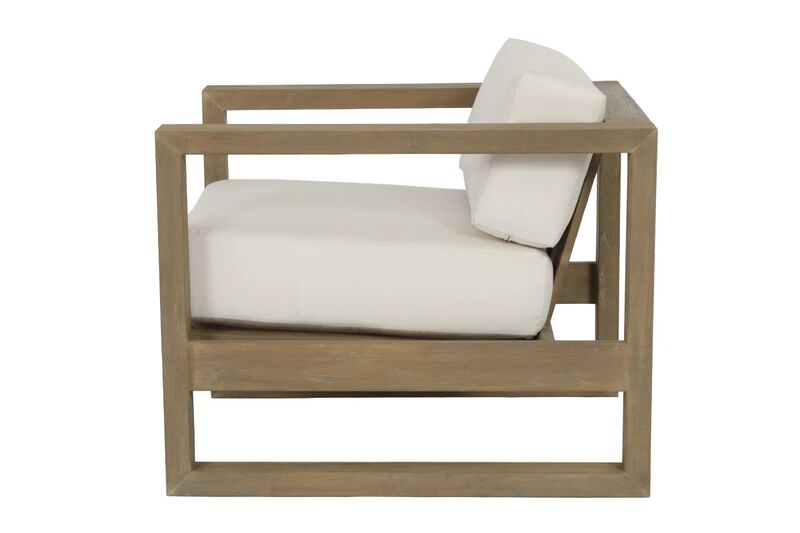 Coastal Teak Club Chair image number 3