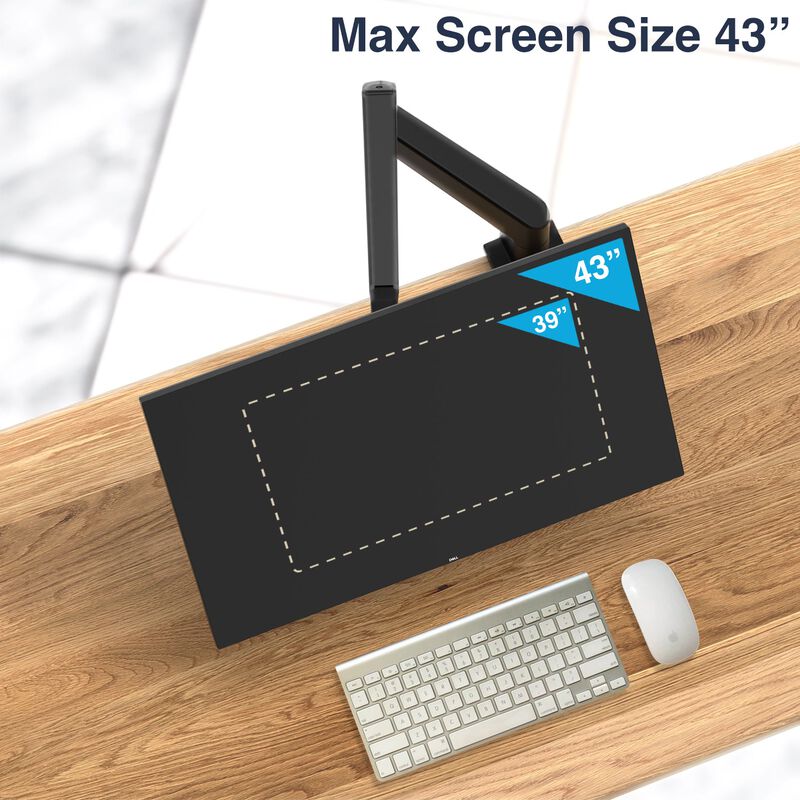 Desky Heavy Duty Single Monitor Arm (11kg+) image number 9