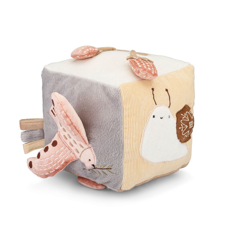 Violet Soft Activity Cube Toy image number 0