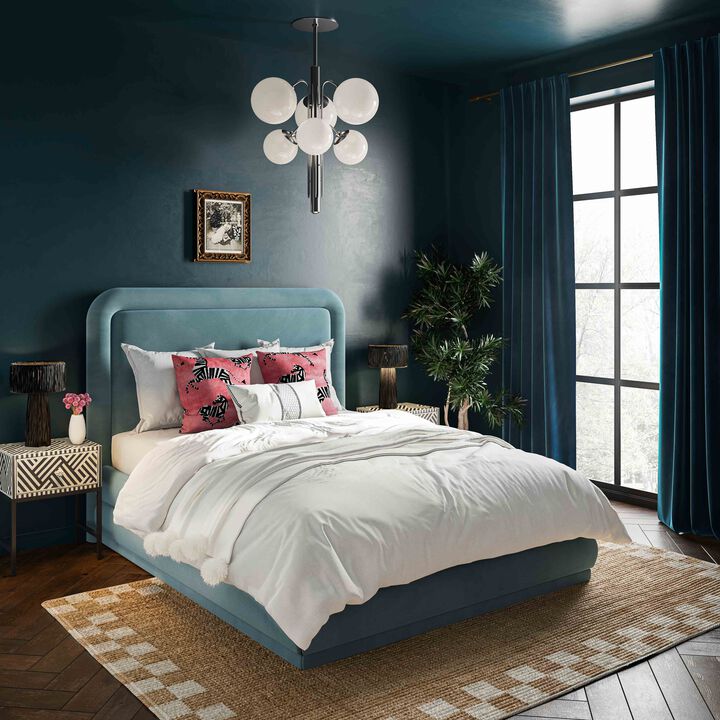 Briella Velvet Bed.