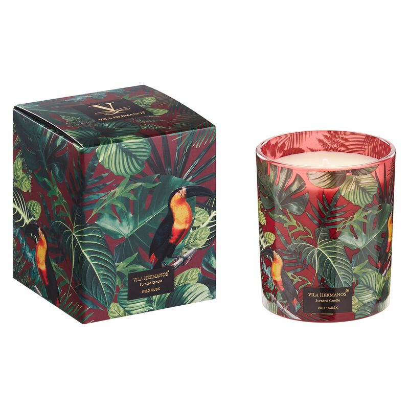 Candle in Jar JUNGLETOPIA WILD MUSK 200gr 3.35 diam. x 4.13 in image number 0