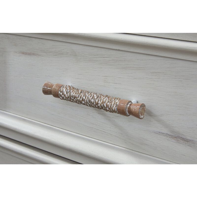 American Woodcrafters Beach Comber Chest - Weathered White - Sand Top image number 2