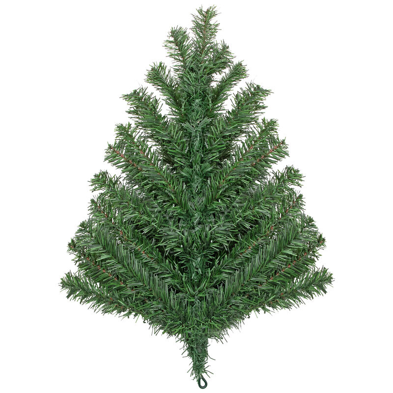 22" Green Pine Teardrop Artificial Christmas Swag - Unlit image number 3