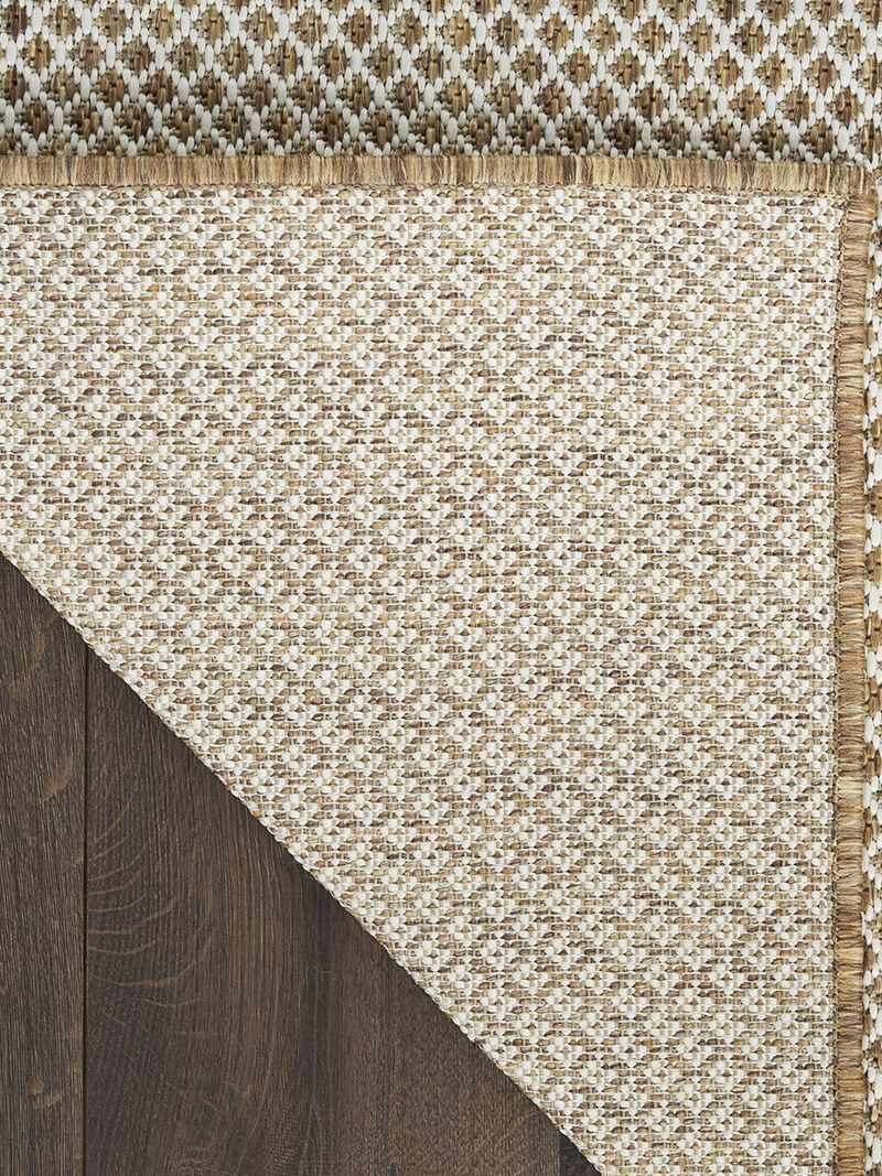 Courtyard COU01 Jute/Ivory 9' x 12' Rug