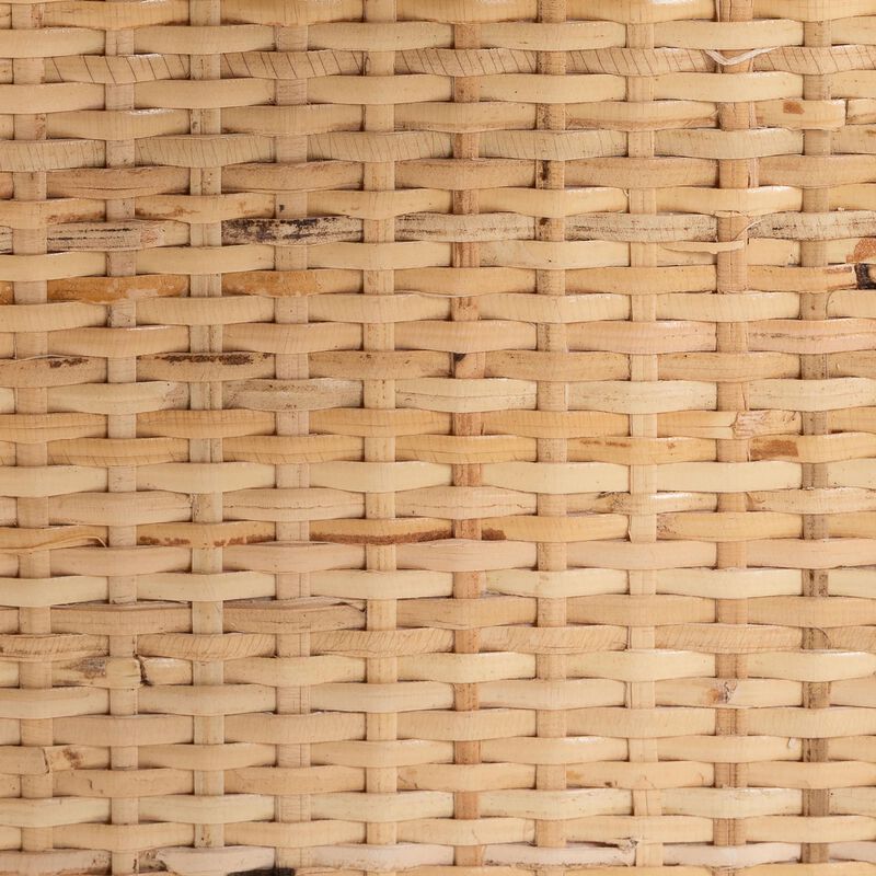 bali & pari Labonita Natural Rattan Wall Shelf  &ndash; 3-Tier Wall-Mounted Display Unit with Arching Frame for Entryway, Living Room, or Bathroom image number 6