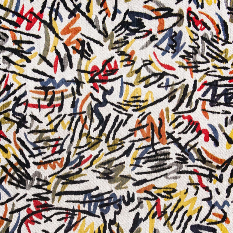 HomeRoots Abstract Non Skid Area Rug image number 2