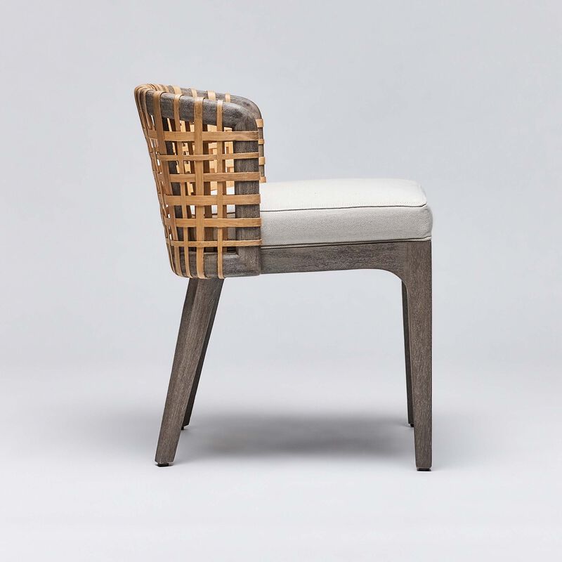 Palms Side Chair - Grey Ceruse