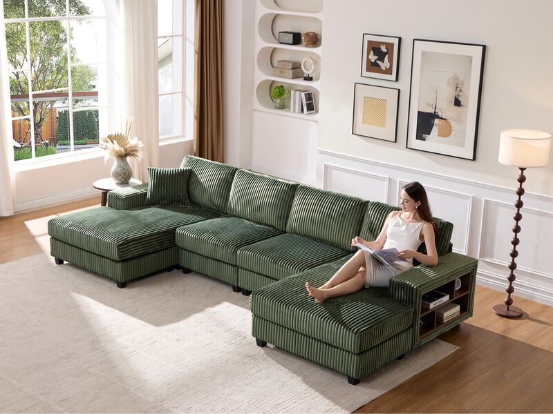 Juprul  U-shaped Combination Sofa image number 4