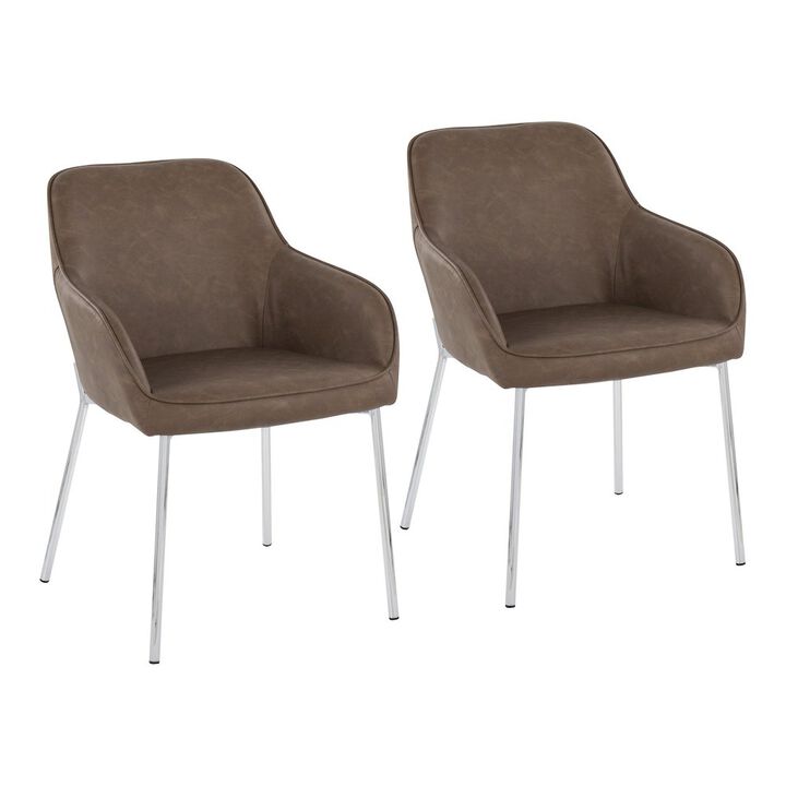 LumiSource Daniella Dining Chair - Set of 2