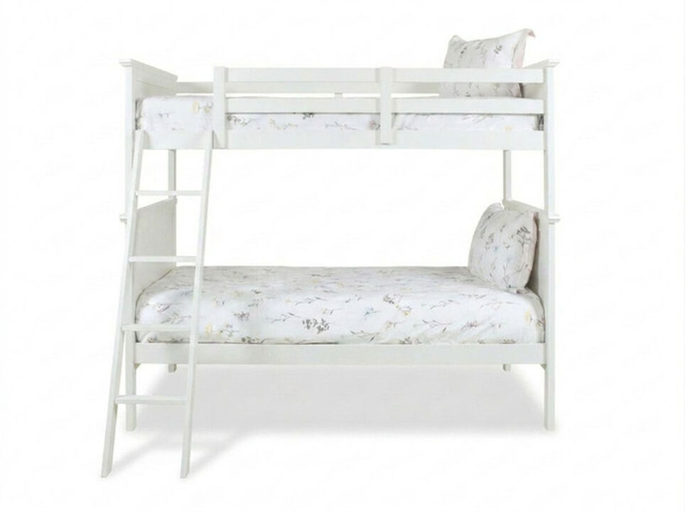Hunter Hill White Twin Over Twin Bunk Bed