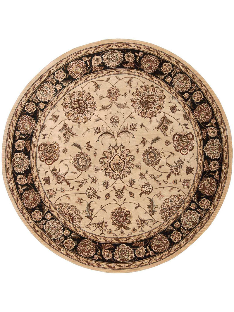 Nourison 2000 2207 Beige 6' x Round Rug image number 0