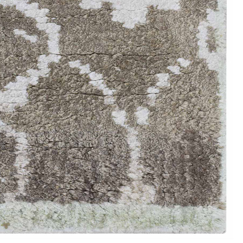 Rugsotic Carpets Hand Knotted Viscose Size Area Rug Oriental Size V00002 image number 4