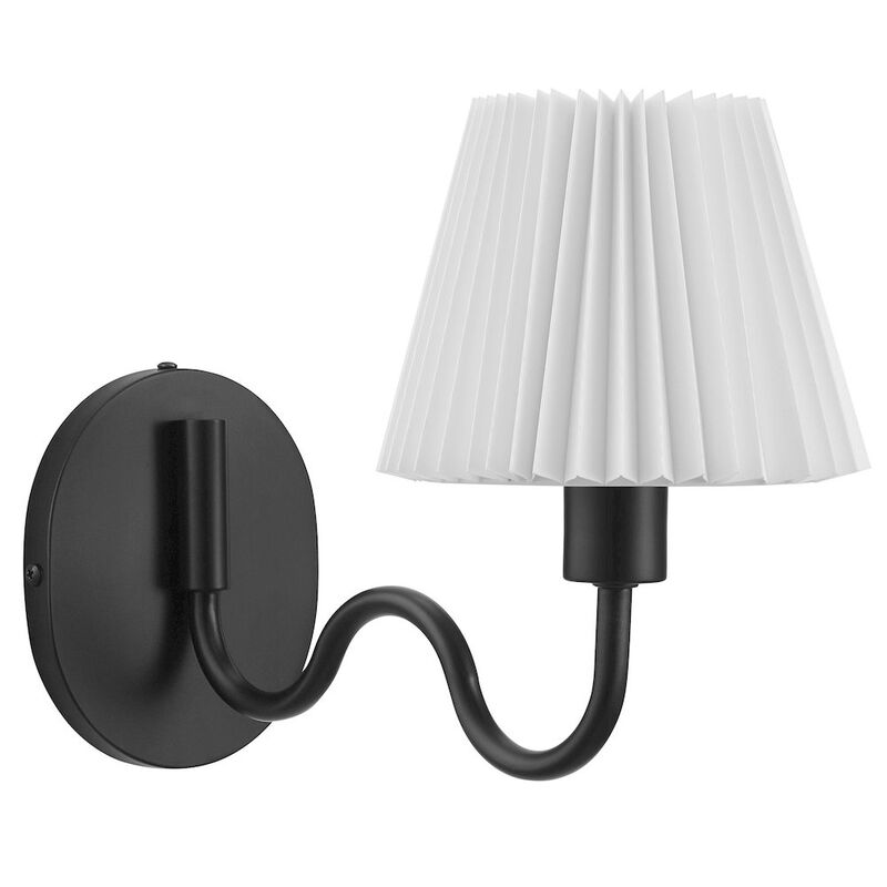 Wave Squiggle Arm Wall Sconce image number 0