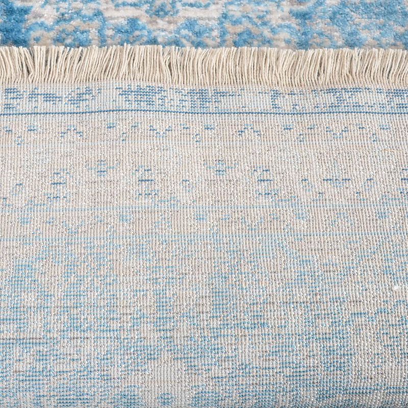 RUGSOTIC CARPETS MACHINE MADE POLYESTER AREA RUGS - Rectangle Shape, Classic Oriental Traditional  Design,Low Pile Machine Made Area Rugs for Living Room, Bed Room (M00082) image number 5