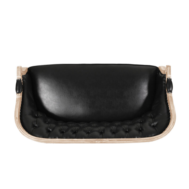 Damtib PU Loveseat Sofa image number 8